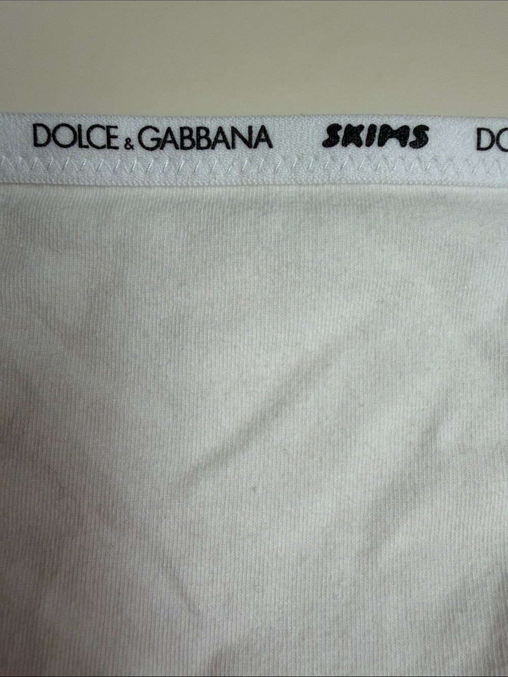 Dolce & Gabbana X SKIMS Thong 4X